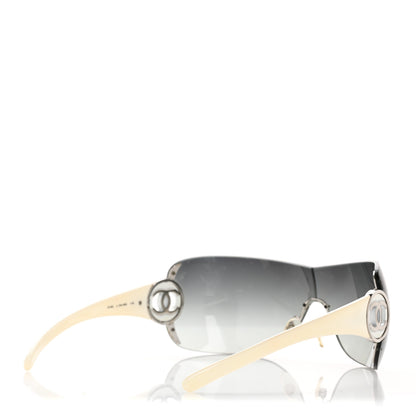 Chanel CC Sunglasses 4145 White 4 of 8