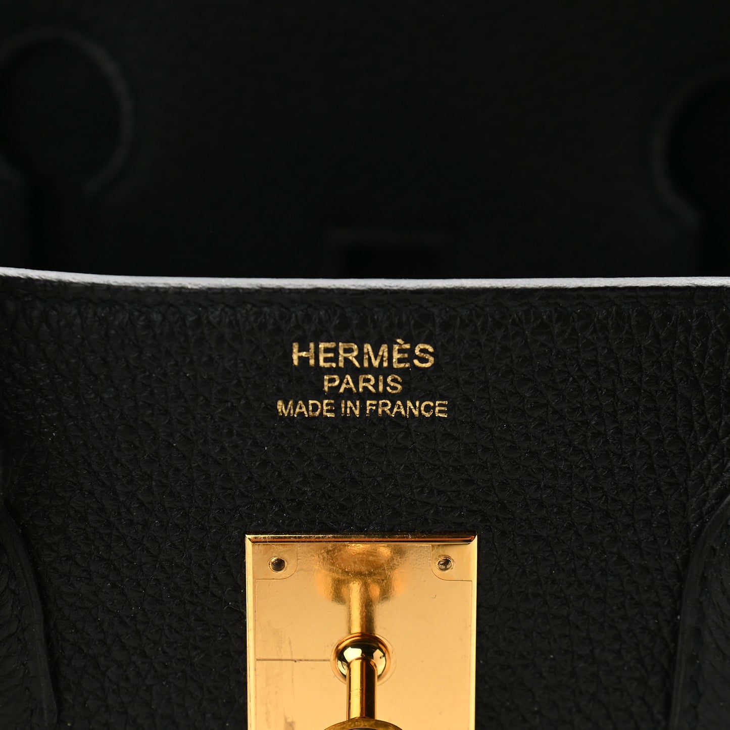Togo Birkin 35 Black