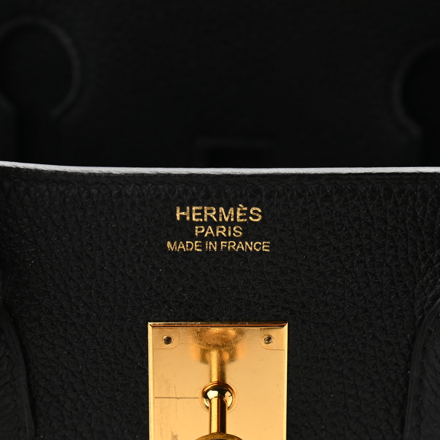 Hermes Togo Birkin 35 Black 5 of 9