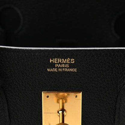Hermes Togo Birkin 35 Black 5 of 9