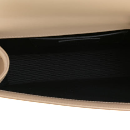 Saint Laurent Grain De Poudre Medium Monogram Kate Satchel Nude Powder 6 of 13