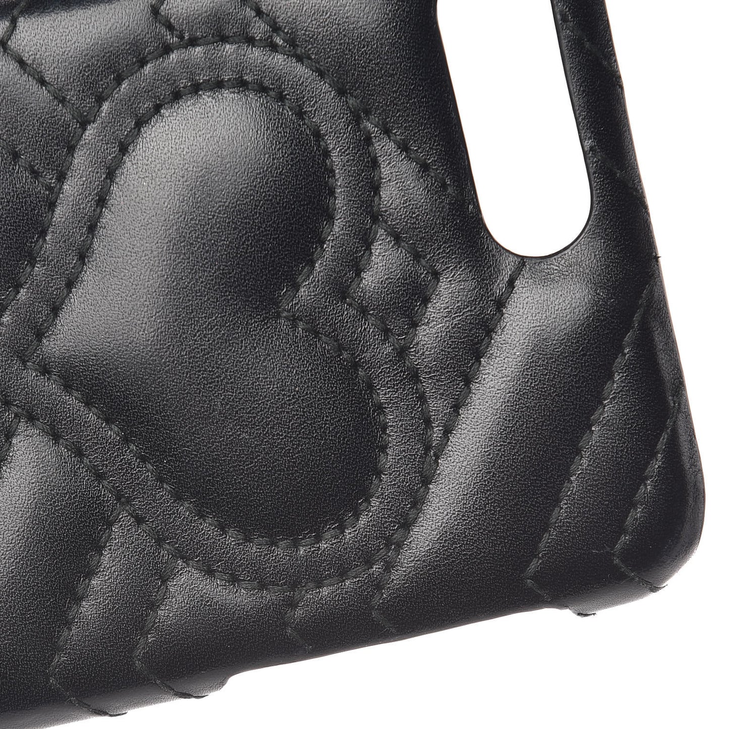 Calfskin Matelasse Marmont iPhone 7 Plus Case Black