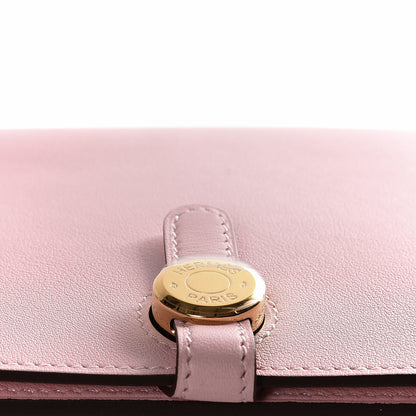 Hermes Swift Dogon Duo Wallet Rose Sakura 9 of 12