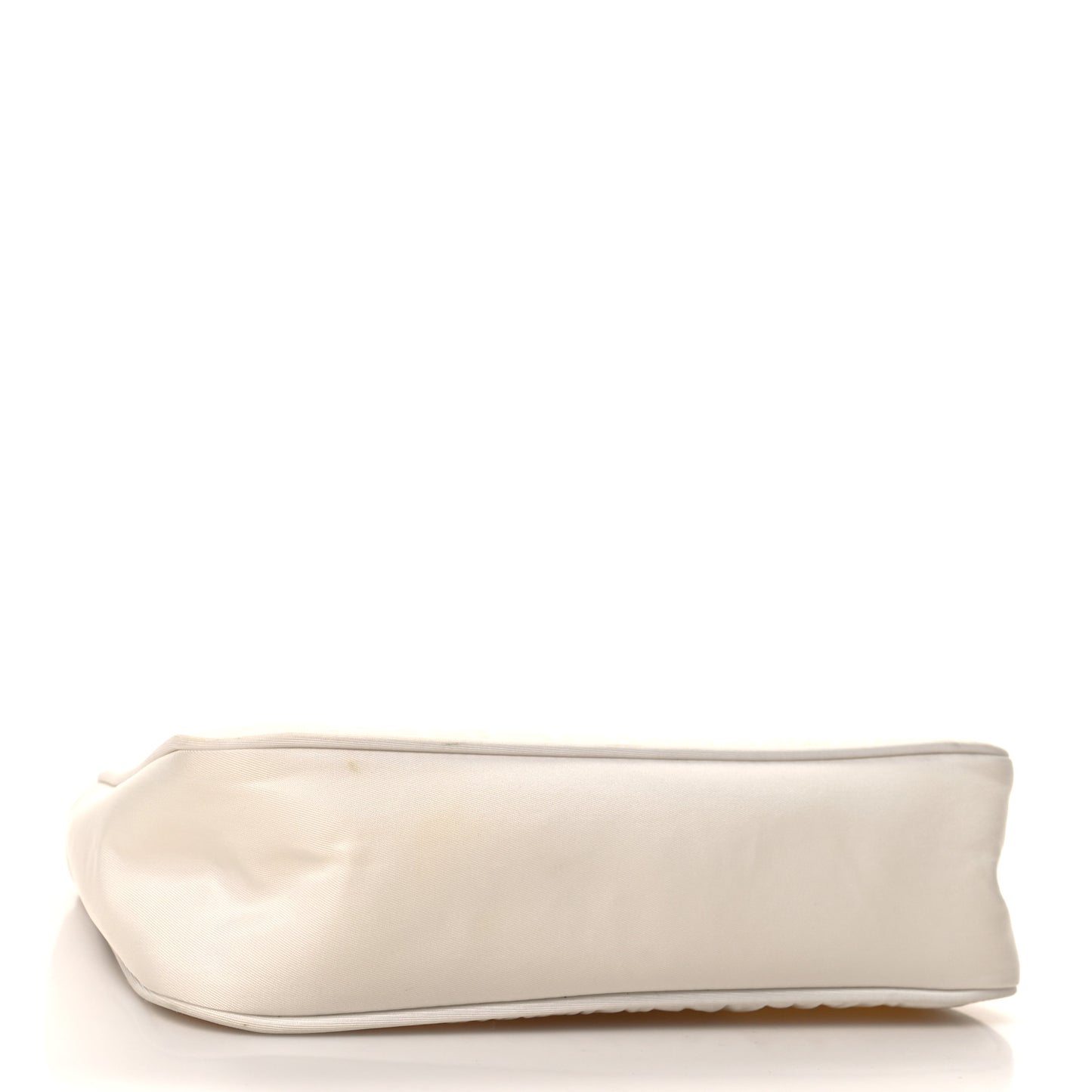 Re-Nylon Saffiano Mini Re-Edition 2005 Bag White