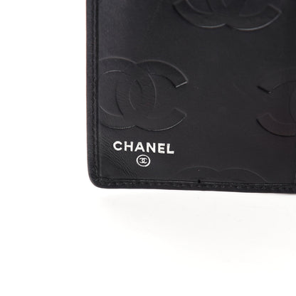 Chanel Calfskin Quilted Cambon Yen Wallet Black 6 of 8