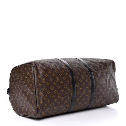 Louis Vuitton Monogram Waterproof Keepall Bandouliere 55 4 of 12