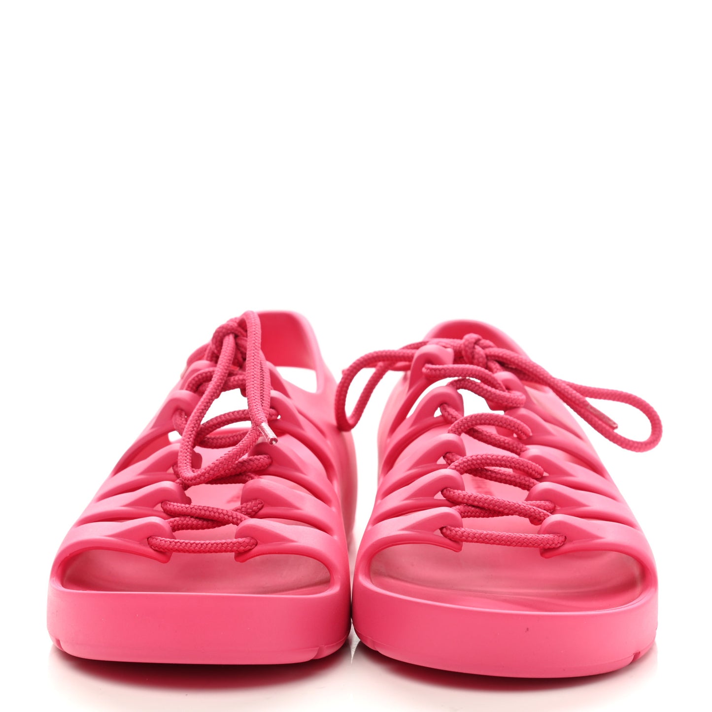 Rubber Jelly Sandals 38 Cranberry