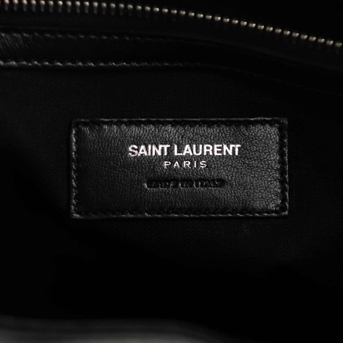 Calfskin Studded Fringed Festival Backpack Black