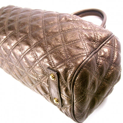 Marc Jacobs Quilted Leather Stam Bronze 5 of 11