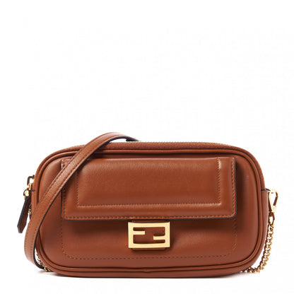 Fendi Vitello Grace Matte Easy Baguette Brandy 1 of 8