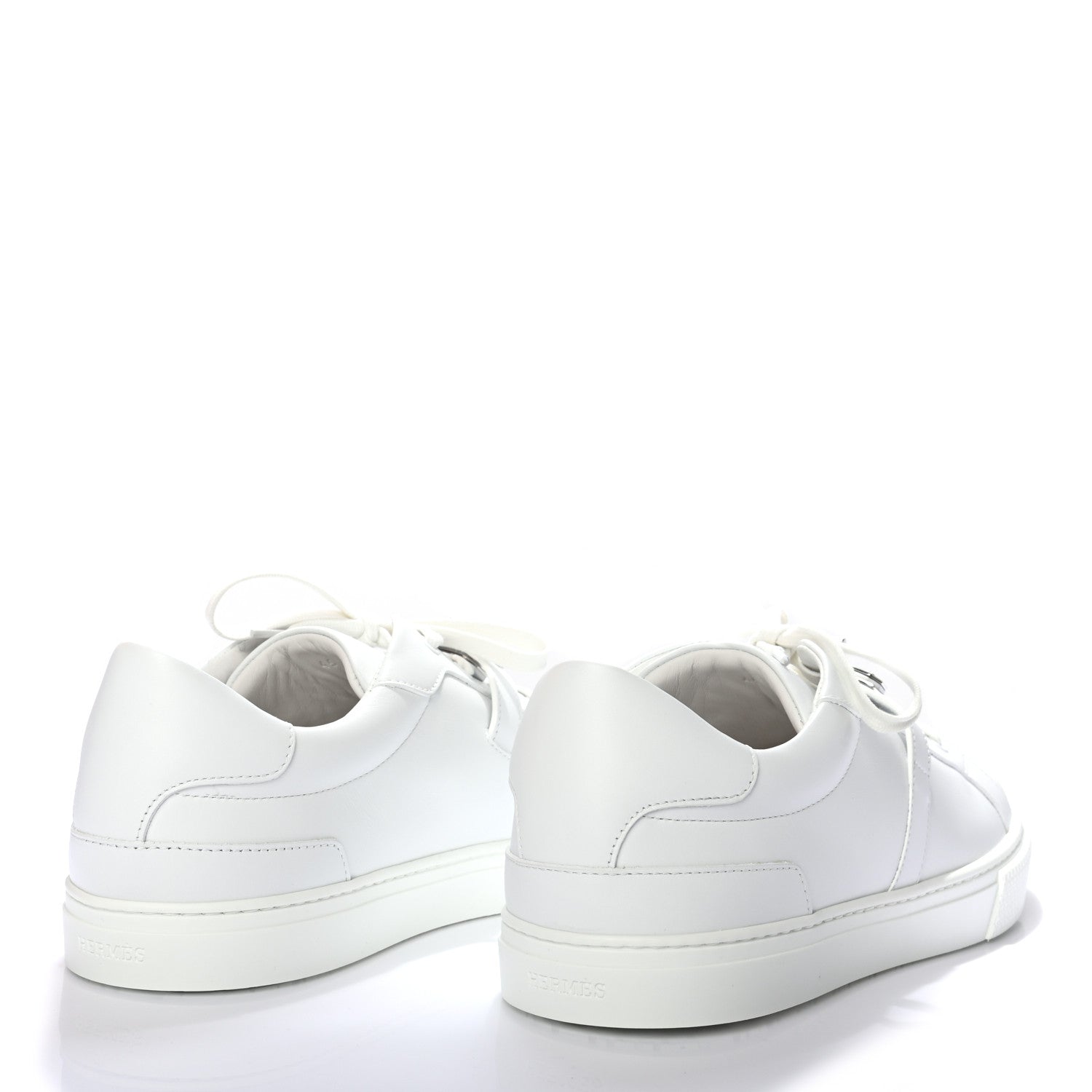 Hermes Calfskin Mens Day Sneakers 45 White 4 of 8
