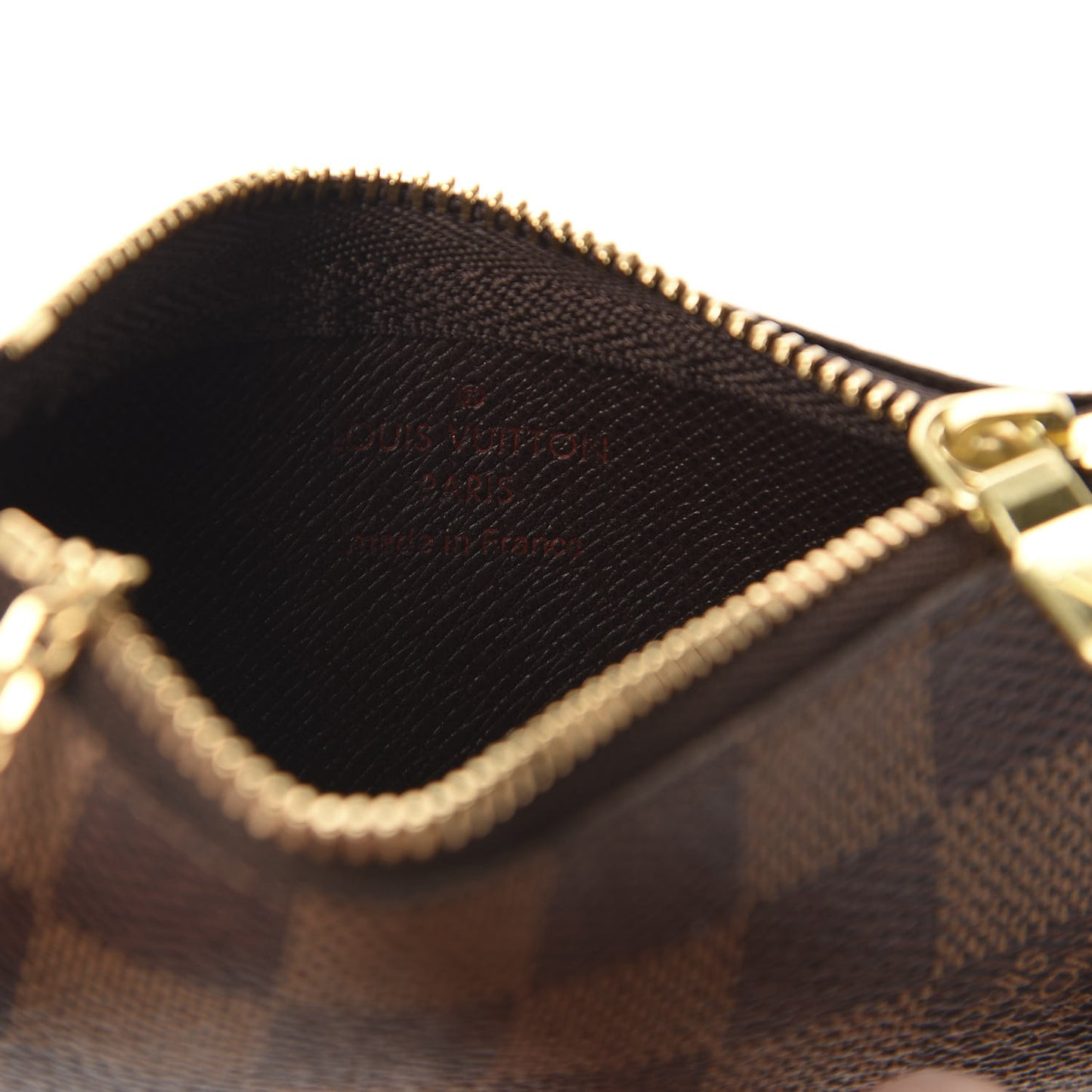 Damier Ebene Key Pouch