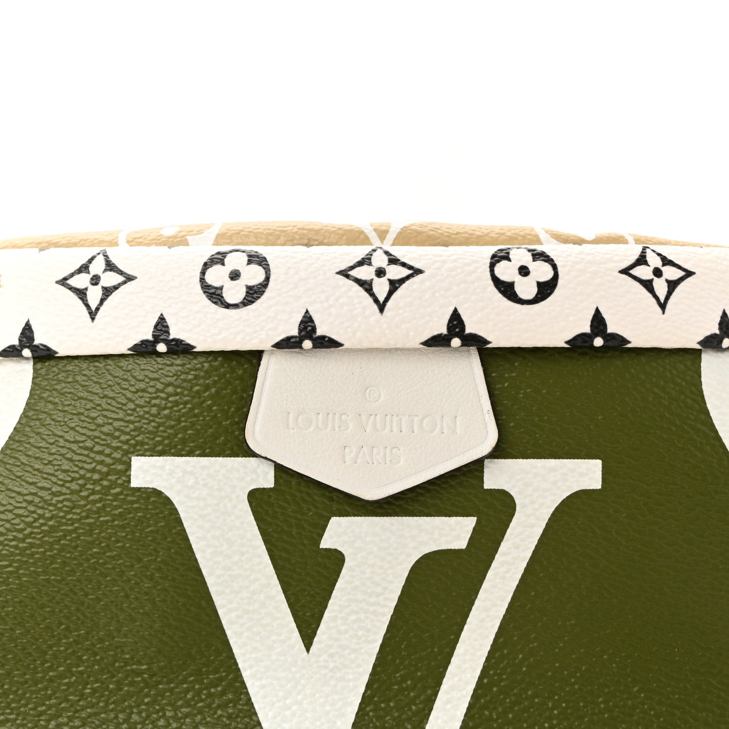 Monogram Giant Bumbag Kaki Beige