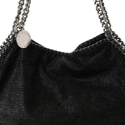 Stella McCartney Shaggy Deer Falabella Fold Over Tote Black 7 of 9