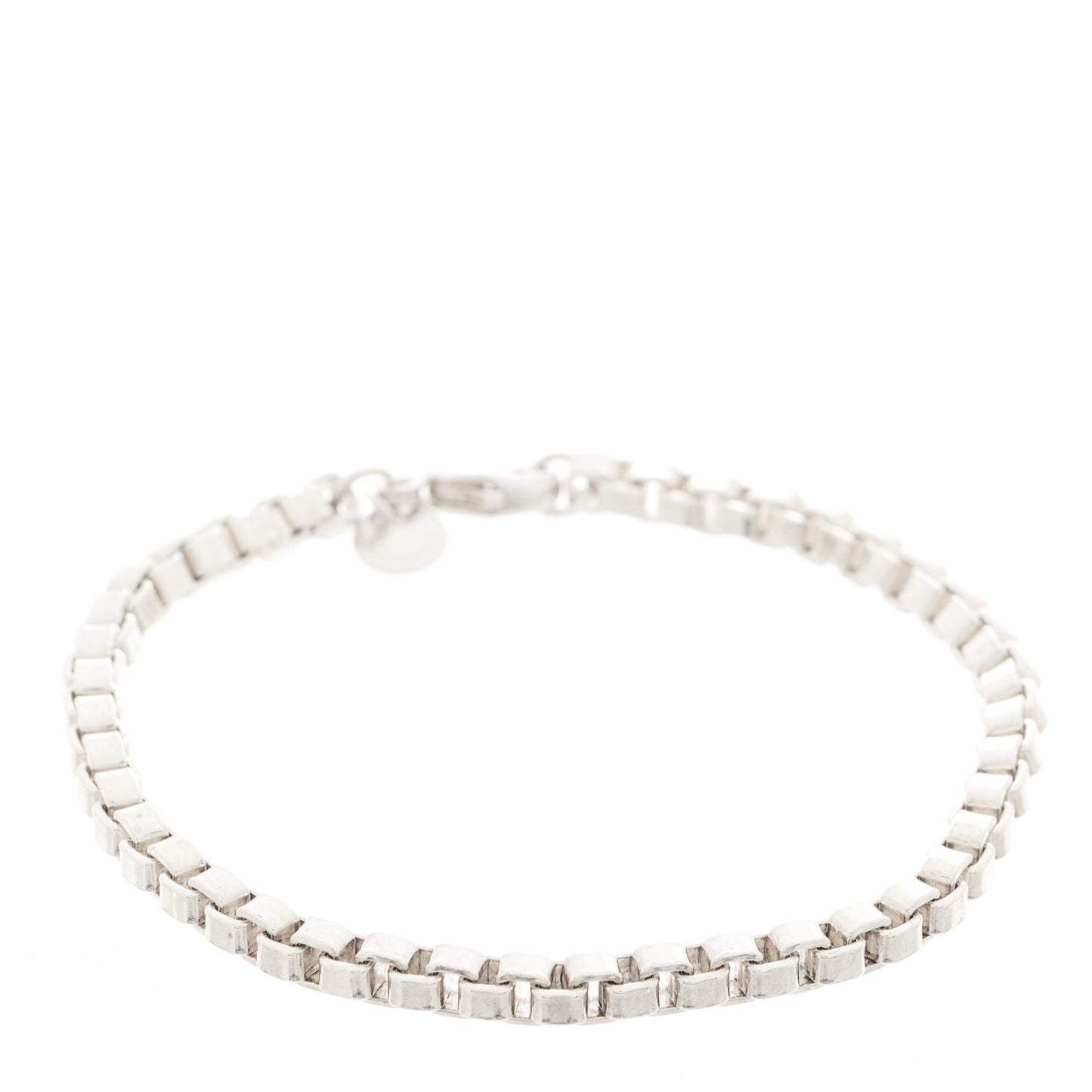 Sterling Silver 4mm Venetian Link Bracelet