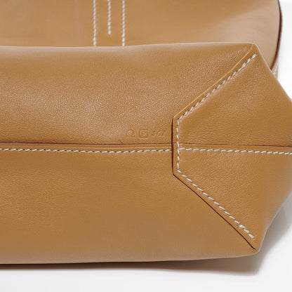 Hermes Sikkim Double Sens 30 Reversible Tote Biscuit and Fauve 7 of 8