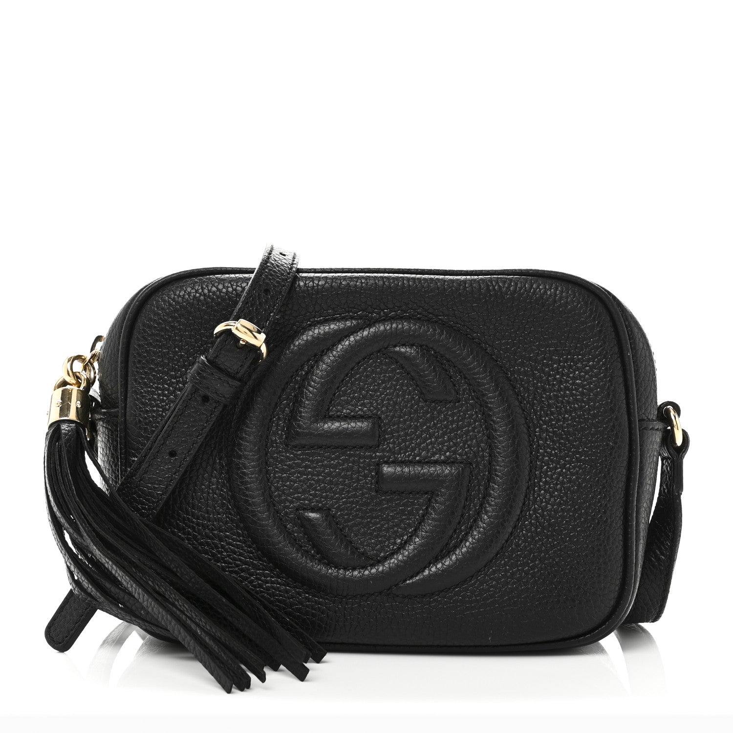 Gucci Pebbled Calfskin Small Soho Disco Bag Black 1 of 10