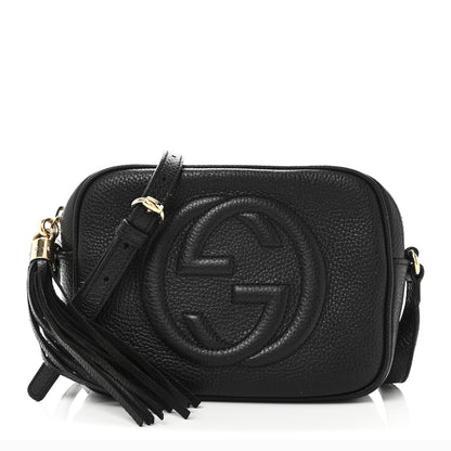 Gucci Pebbled Calfskin Small Soho Disco Bag Black 1 of 10