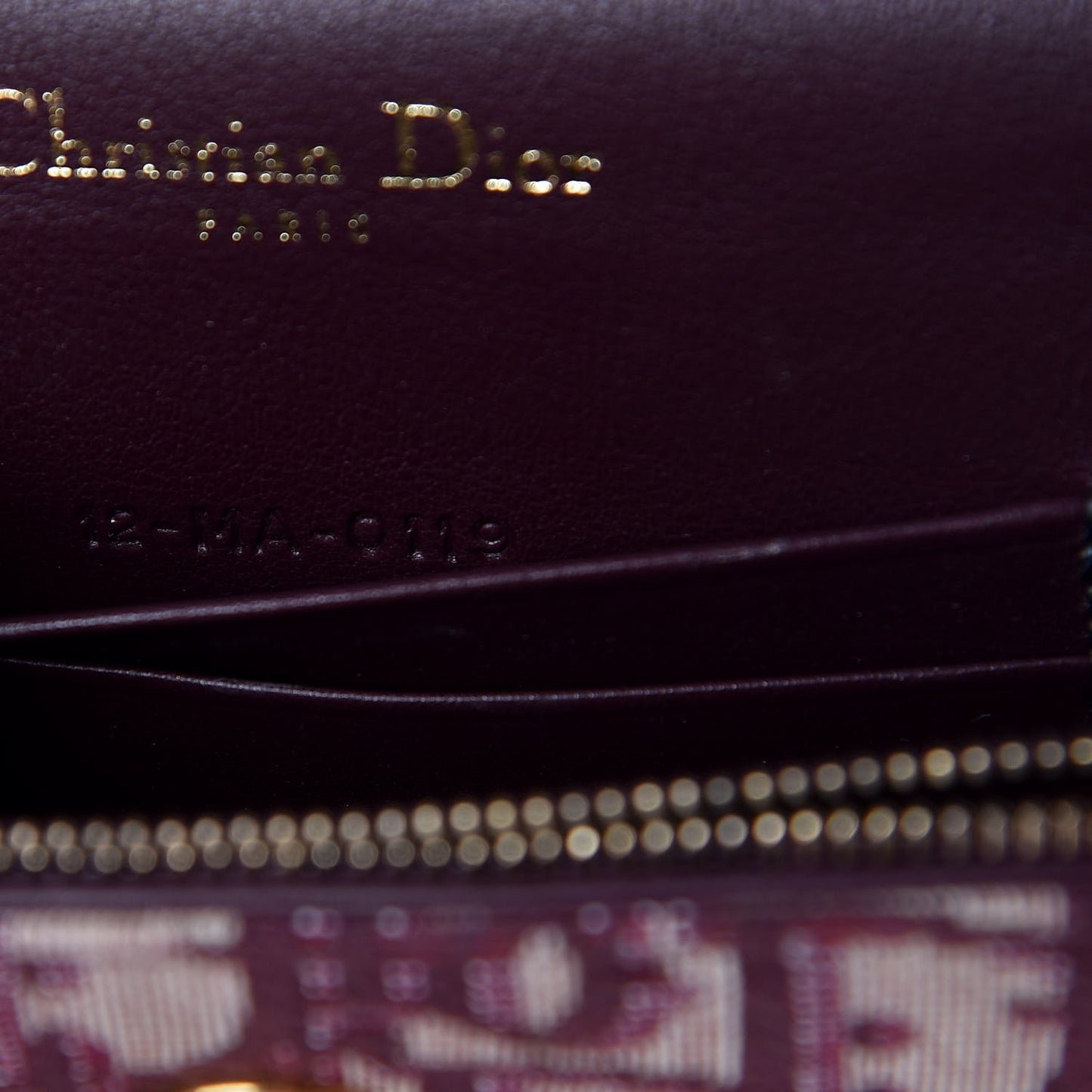 Oblique Saddle Belt Bag Bordeaux