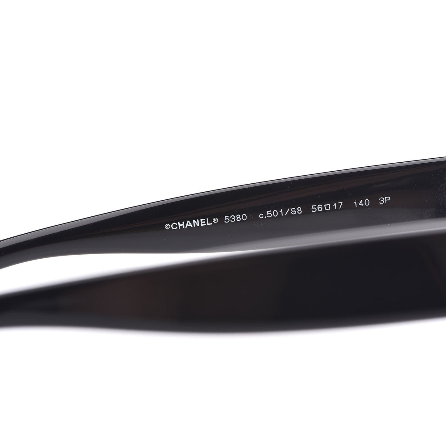 Polarized Square CC Sunglasses 5380 Black
