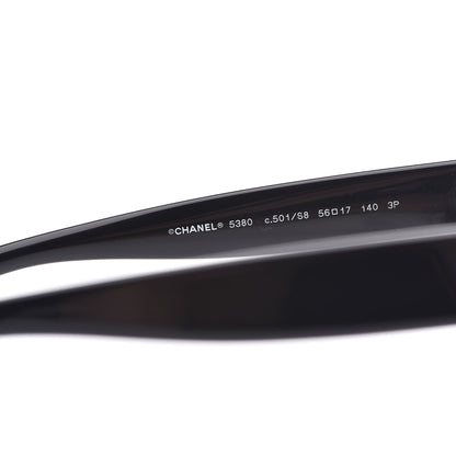 Chanel Polarized Square CC Sunglasses 5380 Black 5 of 7