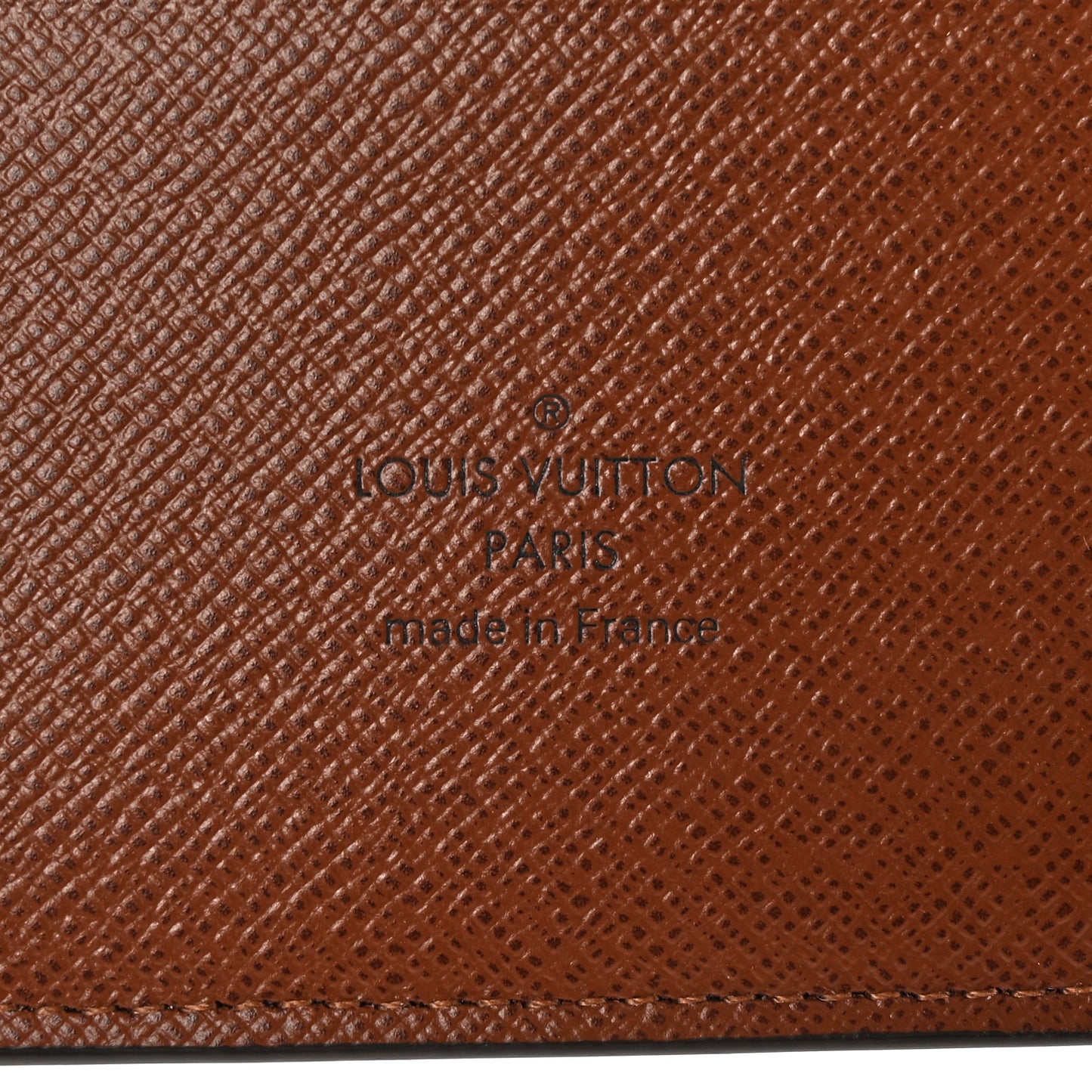 Monogram Large Ring Agenda Cover
