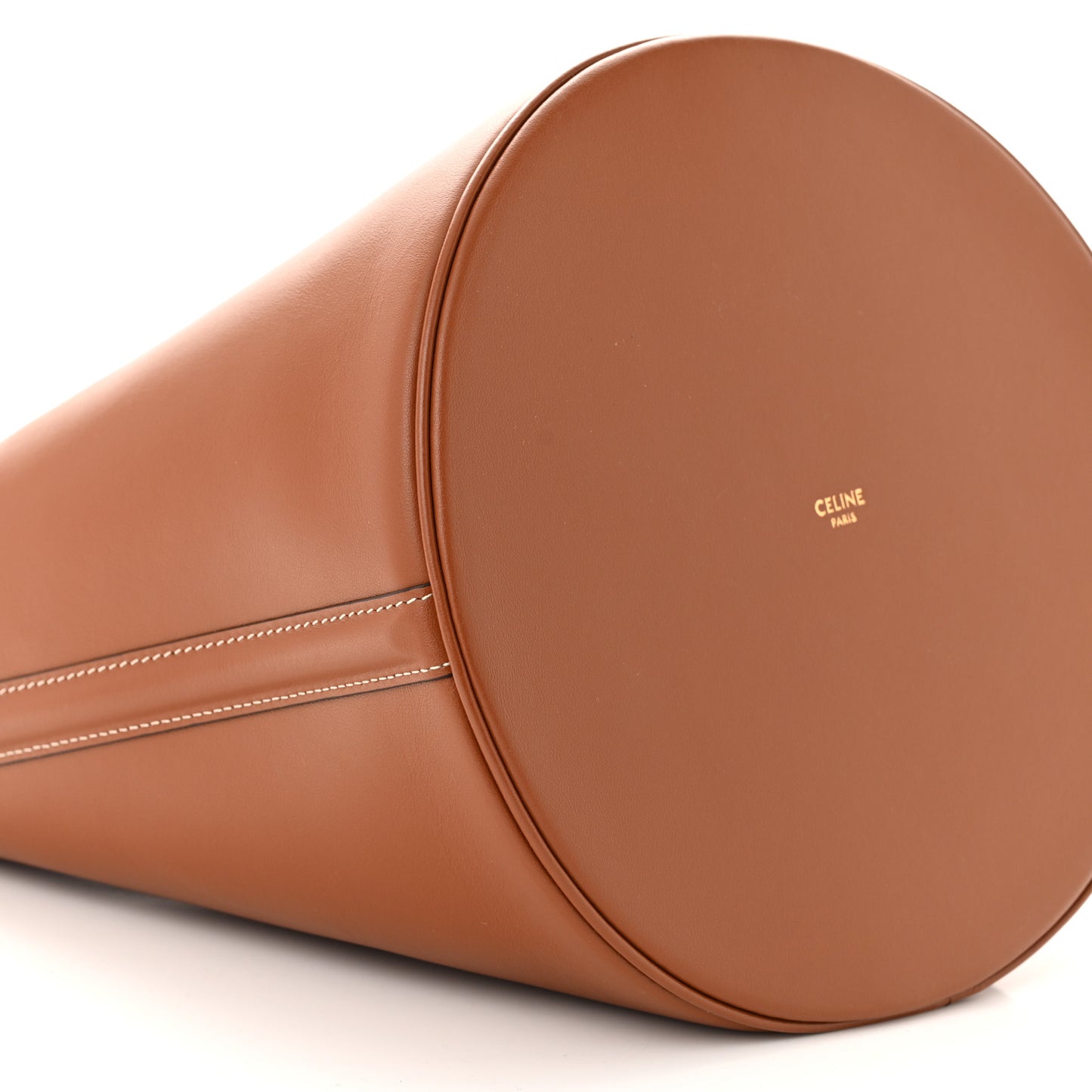 Smooth Calfskin Bucket 16 Bag Tan