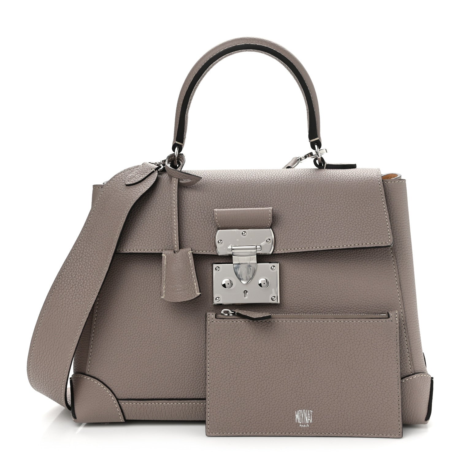 Moynat Taurillon Gex Limousine Bag Touterelle 1 of 11