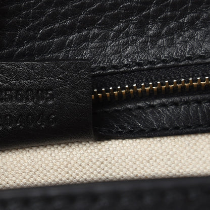 Gucci Cellarius Calfskin Small New Bamboo Top Handle Bag Black 8 of 9