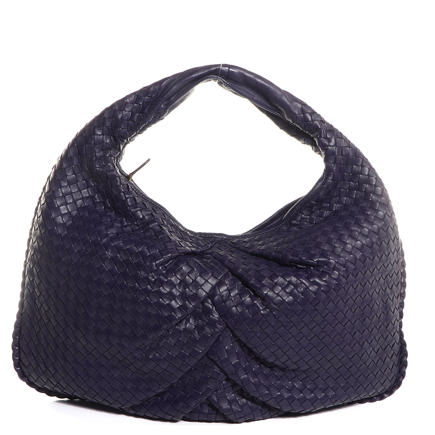 Bottega Veneta Nappa Intrecciato Pleated Large Veneta Hobo Turbolence 1 of 9