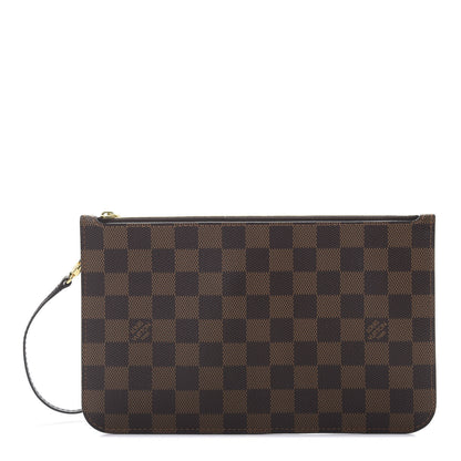 Louis Vuitton Damier Ebene Neverfull MM GM Pochette 1 of 8