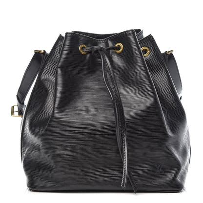 Louis Vuitton Epi Petit Noe Black 1 of 15