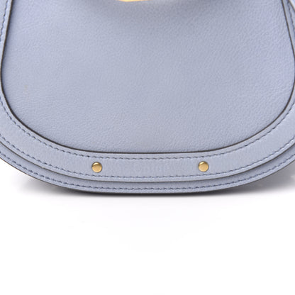 Chloe Calfskin Suede Small Nile Bracelet Bag Washed Blue 9 of 9