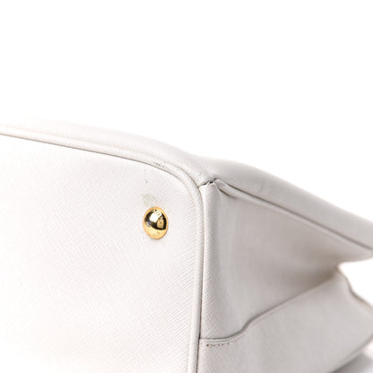 Prada Saffiano Lux Medium Tote Talco 12 of 19