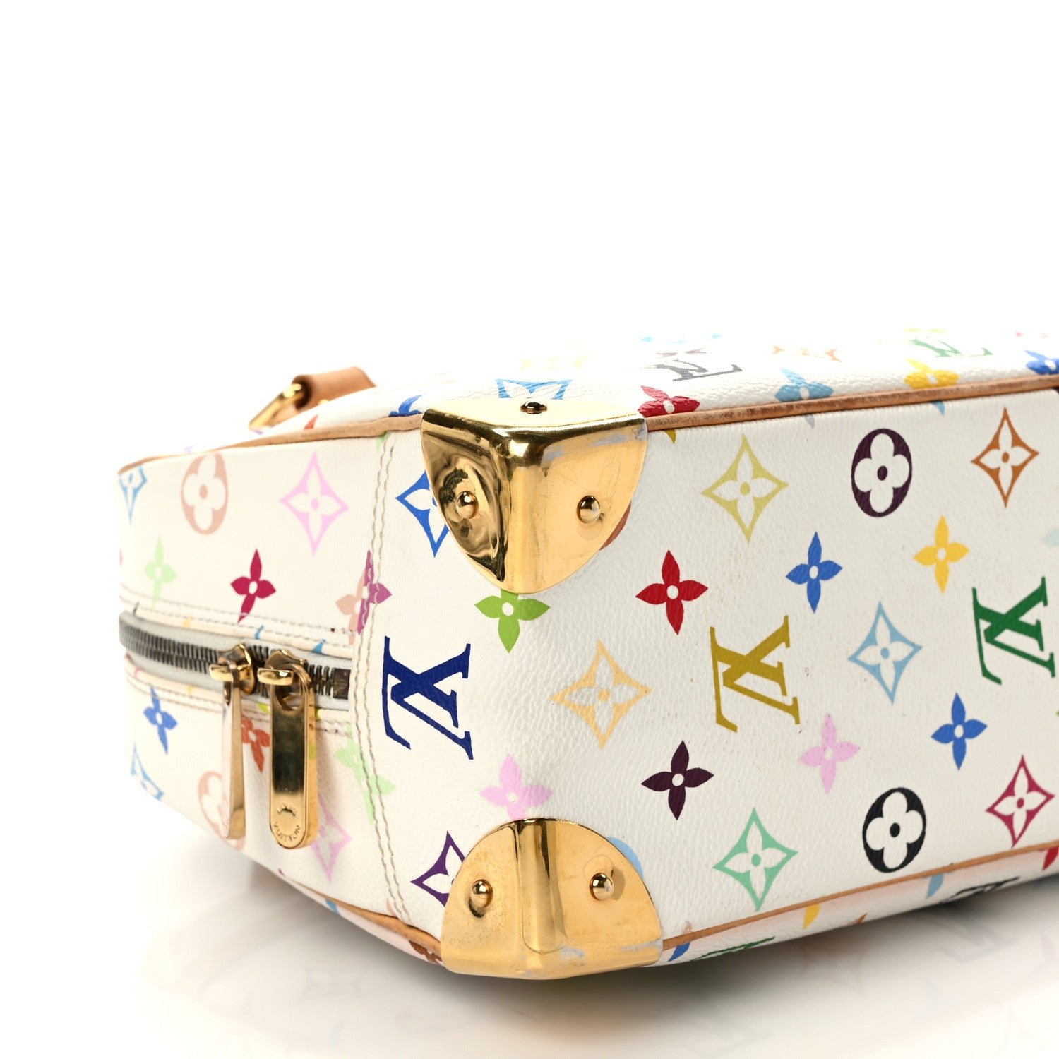 Louis Vuitton Monogram Multicolor Trouville White 6 of 8