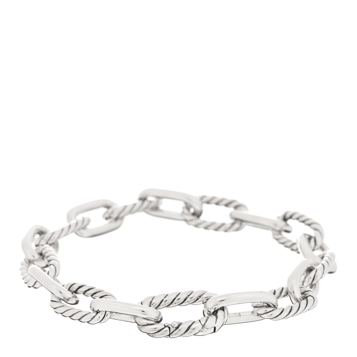 David Yurman Sterling Silver 8.5mm Madison Chain Bracelet 2 of 4
