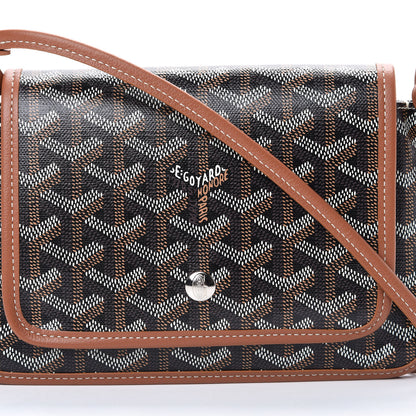 Goyard Goyardine Plumet Wallet Clutch Black Gold 8 of 10
