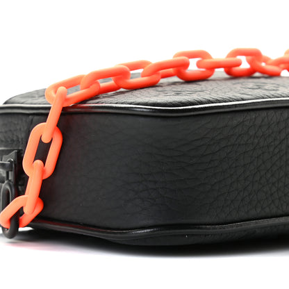 Louis Vuitton Taurillon Monogram Uniformes Solar Ray Soft Pochette Volga Belt Bag Black 6 of 8