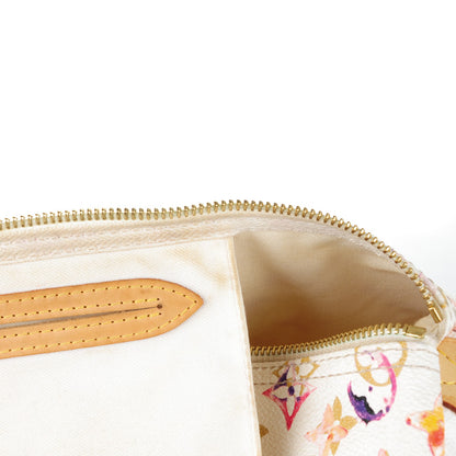 Louis Vuitton Watercolor Aquarelle Speedy 35 White 9 of 9