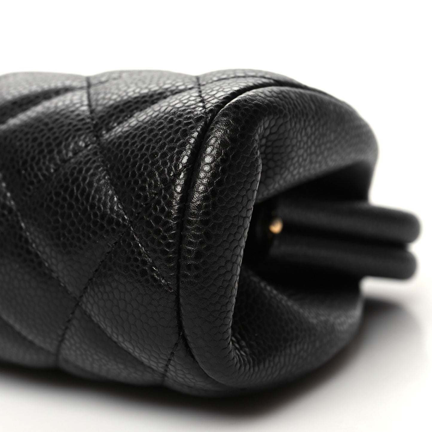 Caviar Quilted Timeless Clutch Black