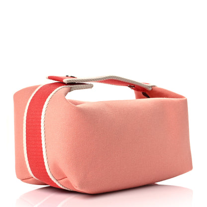Hermes Canvas Small Bride-A-Brac Pouch Goyave 3 of 10