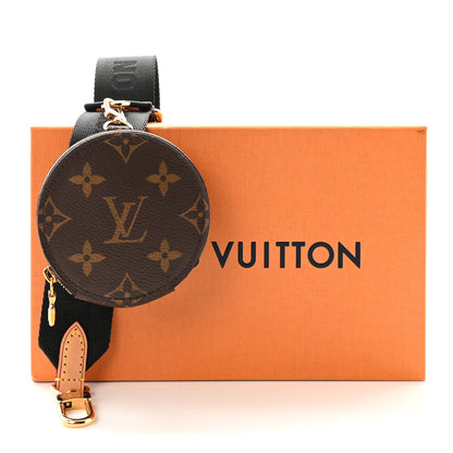 Louis Vuitton Nylon Monogram Strap with Coin Purse Black 6 of 6