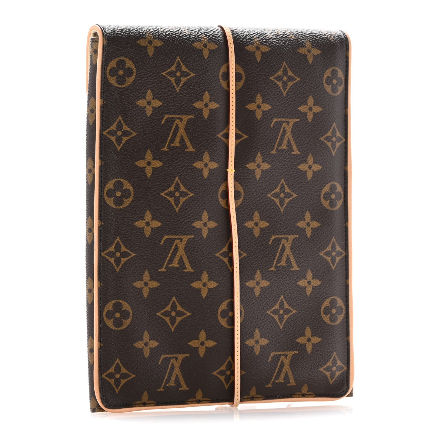 Monogram Jewelry Roll Pouch