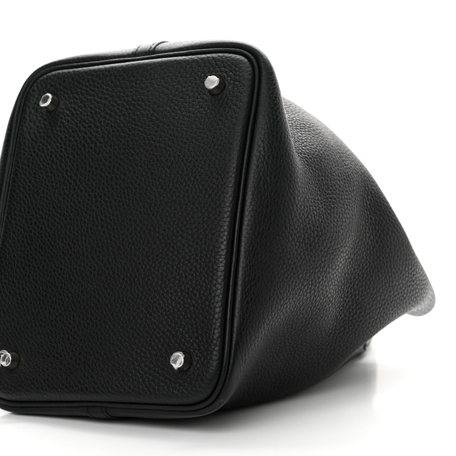 Hermes Taurillon Clemence Picotin Lock 22 MM Black 10 of 11