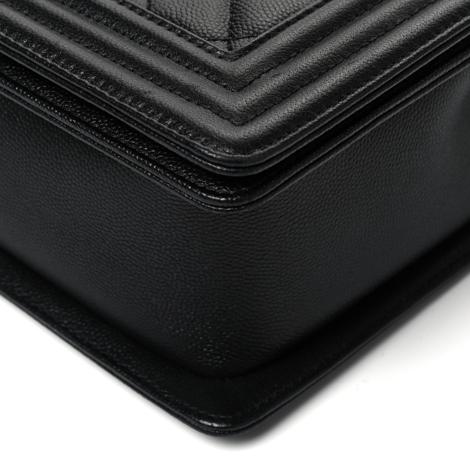 Chanel Caviar Quilted New Medium Boy Flap So Black 9 of 9