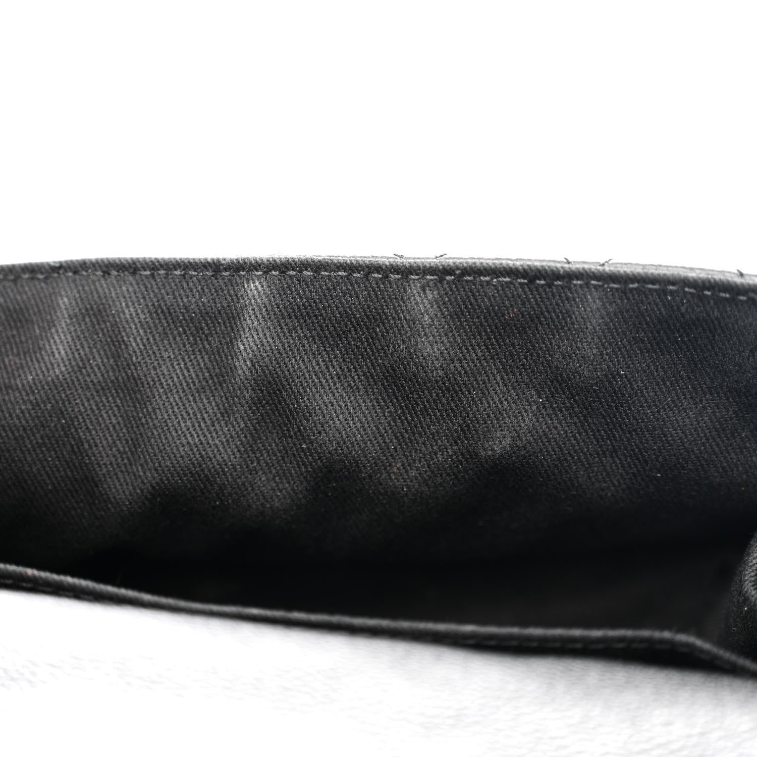 Chanel Grained Calfskin Quilted 2.55 Reissue Flap Belt Bag Clutch Black 12 of 13