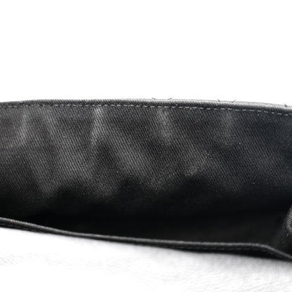 Chanel Grained Calfskin Quilted 2.55 Reissue Flap Belt Bag Clutch Black 12 of 13