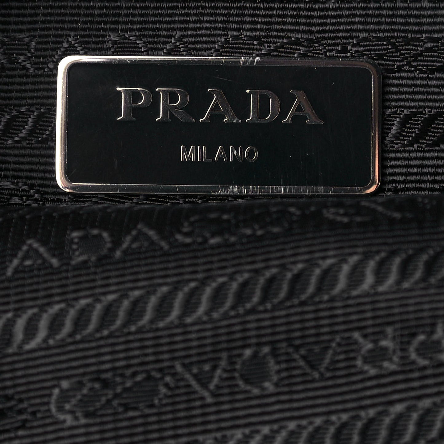 Nylon Vela Backpack Black