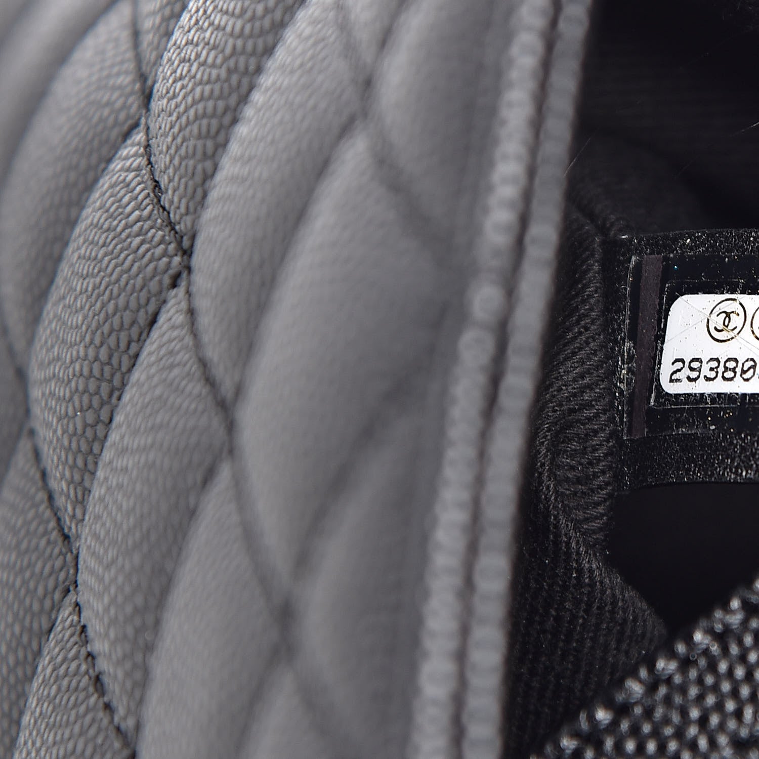 Chanel Caviar Lizard Embossed Quilted Small Coco Handle Flap Black 7 of 11