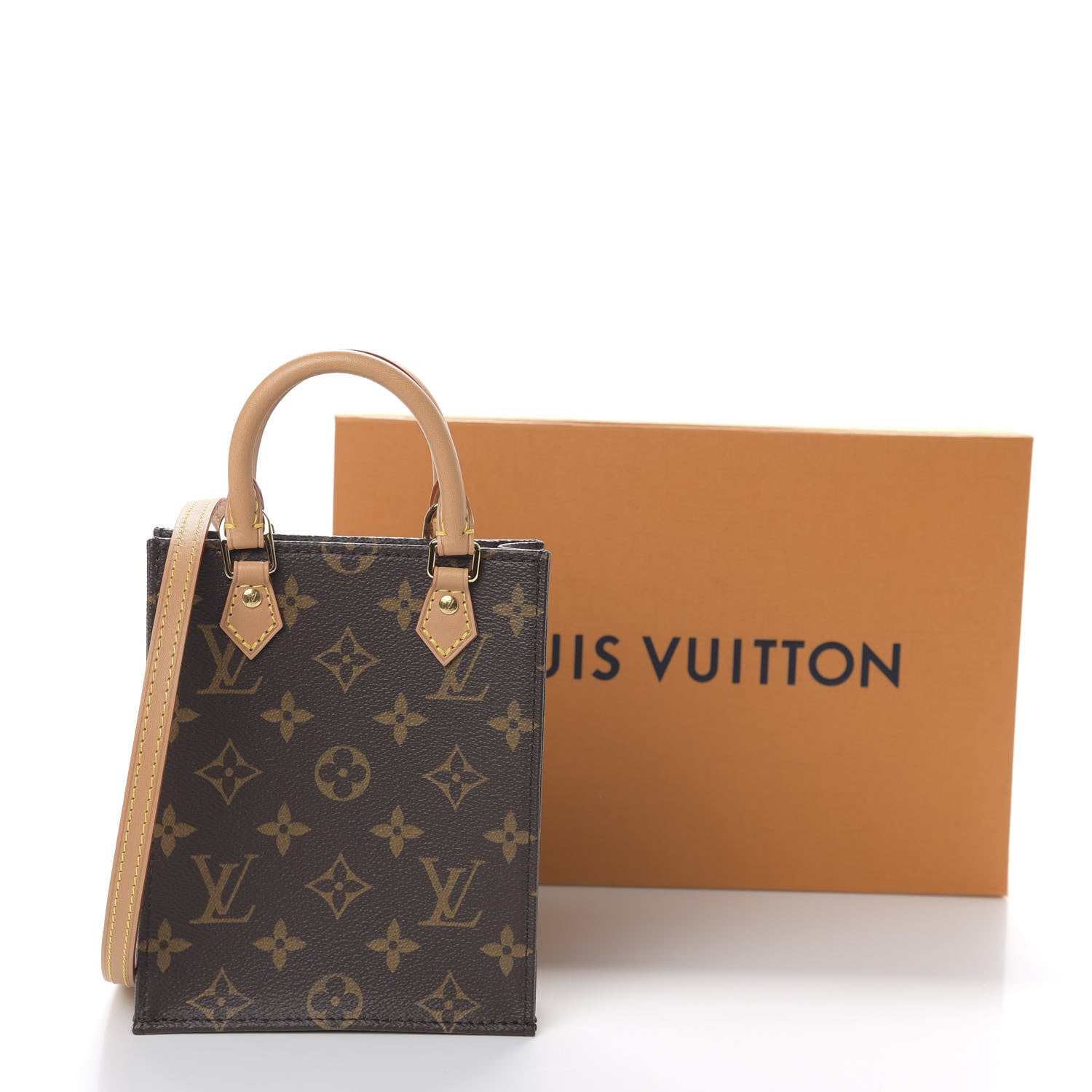Louis Vuitton Monogram Petit Sac Plat 9 of 9